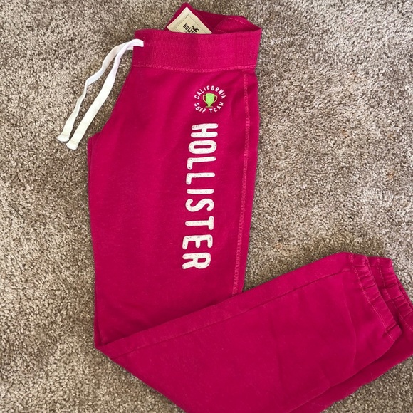 Hollister Pants - Pink Hollister sweat pants